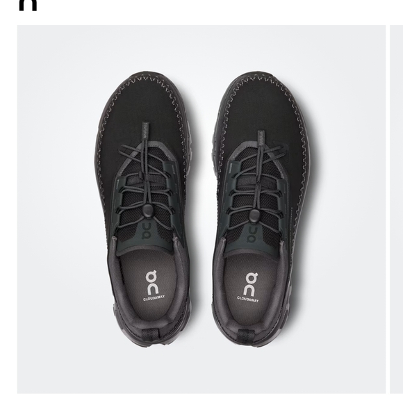 On Running Men's Cloudaway 2 Black NEW size 12 - Picture 5 of 8